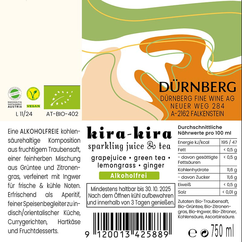 kira-kira | sparkling juice & tea