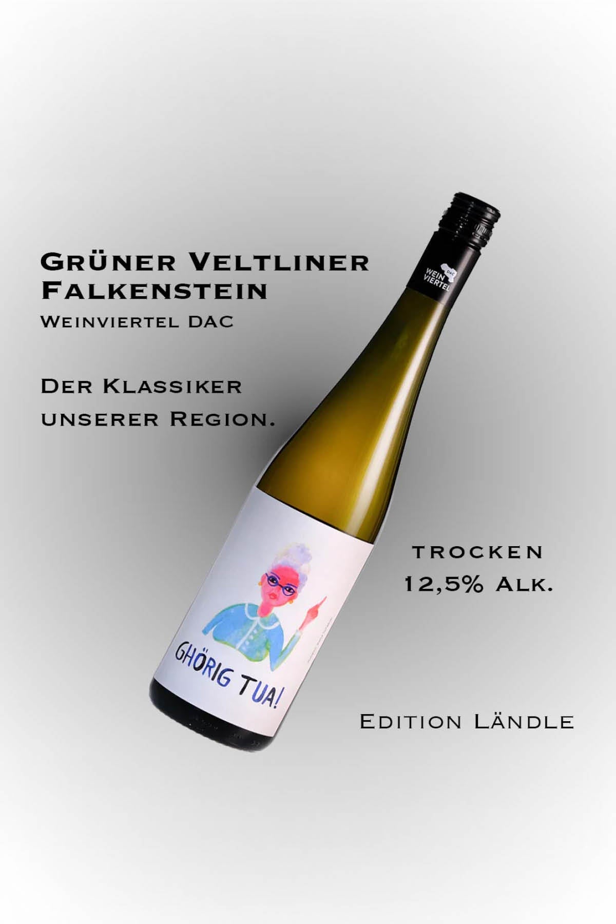 Edition Ländle<br>Grüner Veltliner<br>Falkenstein<br>Weinviertel DAC 2025 - Dürnberg Direkt