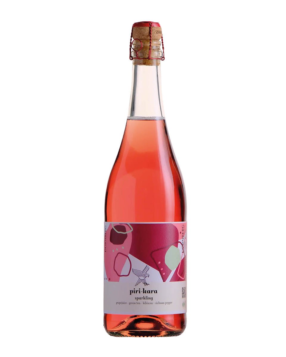 piri-kara<br>sparkling rosé juice & tea<br><b>alkoholfrei</b> - Dürnberg Direkt